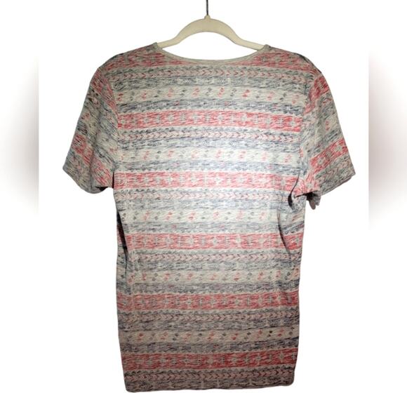 Blue Sol Aztec Short Sleeve Shirt Size Men's Medium - Picture 2 of 6